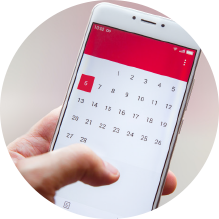 Kalendar na mobilnim telefonu